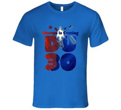 Du30 Flag Change Is Coming - Men Royal Blue T Shirt
