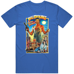 Big Trouble In Little China, T-shirt, Curt Russel, Kim Catrell, Retro, 1980's, Martial Arts T Shirt Big Trouble In Little China, T-shirt, Curt Russel, Kim Catrell, Retro, 1980's, Martial Arts T Shirt