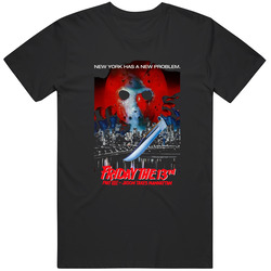 Friday the 13th, Jason Takes Manhattan, T-Shirt, New York, Horror, Movie, Slasher T Shirt Friday the 13th, Jason Takes Manhattan, T-Shirt, New York, Horror, Movie, Slasher T Shirt