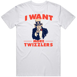 I Want More Twizzlers Uncle Sam Favorite Food Parody T Shirt