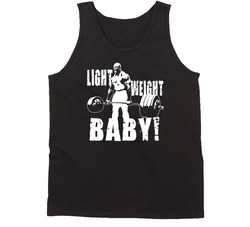 Ronnie Coleman Deadlift Light Weight Baby Cool Bodybuilding Fitness Workout Tanktop