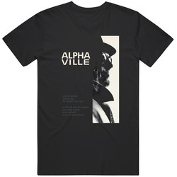 Alphaville, T-shirt, Jean-luc Godard, Anna Karina, Eddie Constantine, Retro, 1960's T Shirt Alphaville, T-shirt, Jean-luc Godard, Anna Karina, Eddie Constantine, Retro, 1960's T Shirt