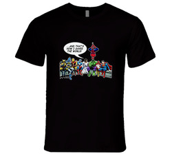 Jesus And Superheroes Youth T Shirt