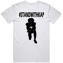 Stand With Kap Colin Kaepernick Fan Support T Shirt