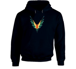 New Maverick Bird Logo Logan Paul Navy Hoodie From Us Clothing 100% Cotton  Hoodie