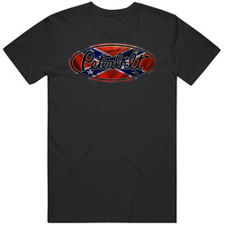 Peterbilt Transport Truck Logistics Rebel Confederation Logo T Shirt