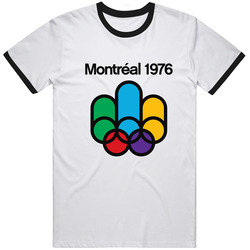 Montreal, T-shirt, 1976, Games, Retro, 70's, Quebec, Canada, Canadianl T Shirt