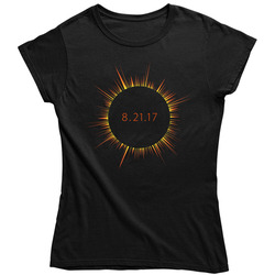 Solar Gradient Female Ladies T Shirt