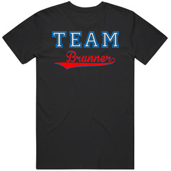 Team Brunner Custom Graphic Sports Last Name Family Reunion T Shirt