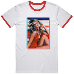 Farah Fawcett, T-shirt, Pin-up, Retro, 1970's, Swimsuit, Model, Seventies T Shirt