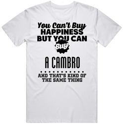 Buy A Cambro Happiness Car Lover T Shirt