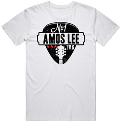 Number One Amos Lee Legendary Guitarist Bass Guitar Player Fan T Shirt
