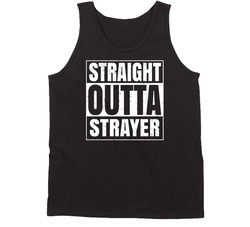 Strayer Dc University College Straight Outta Graduation Parody Tanktop