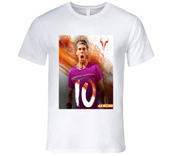 Rafael Rafa Nadal 10 Time Rolland Garros Champion La Decima French Open Graphic Design Fanatic Cotton T Shirt