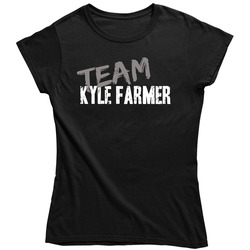 Team Kyle Farmer Baseball Player Fan Worn Look Sports Ladies T Shirt