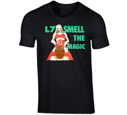 L7 Smell The Magic V Neck T Shirt