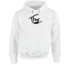 Tanner Fox  Man's  White Hoodie