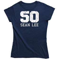Sean Lee No.50 Dallas Football Fan Worn Look Sports Ladies T Shirt