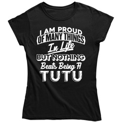 Proud Of Being Tutu Hawaiian Grandmother Best Parent Mother's Day Gift Ladies T Shirt