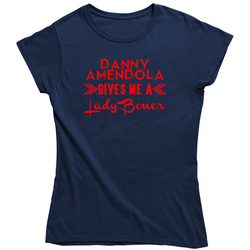 Danny Amendola Gives Me A Lady Boner New England Football Player Fan Ladies T Shirt