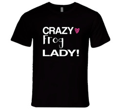 Frog Crazy Animal Lady T Shirt