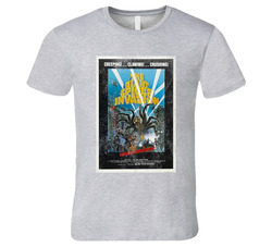 The Giant Spider Invasion Vintage Distressed Scary Movie Poster Halloween T Shirt The Giant Spider Invasion Vintage Distressed Scary Movie Poster Halloween T Shirt