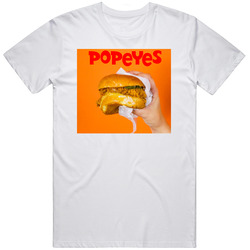 Popeyes Chicken Sandwich Popular Fast Food Restaurant Popeyes Louisiana T Shirt