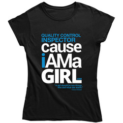 Qa Inspector Ladies T Shirt