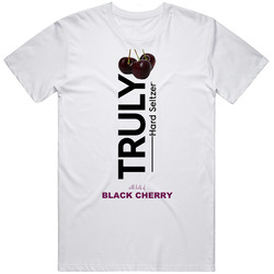 Truly Hard Seltzer Black Cherry Halloween Costume Alcohol Drink T Shirt
