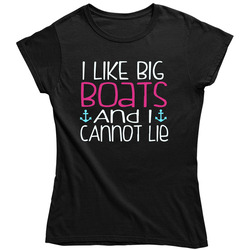 Big Boats Ladies T Shirt