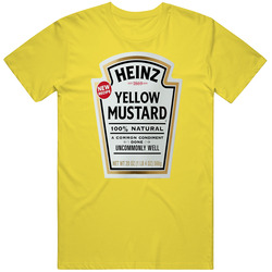 Heinz Yellow Mustard Halloween Costume T Shirt