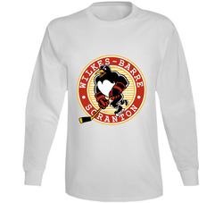 Wilkes Barre Scranton Penguins Long Sleeve Long Sleeve T Shirt