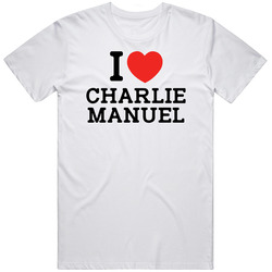 I Heart Charlie Manuel Minnesota Baseball Player Classic T Shirt