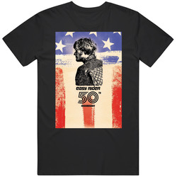 Easy Rider 50th Anniversary Movie Dennis Hopper Peter Fonda Harley Davidson Gift T Shirt