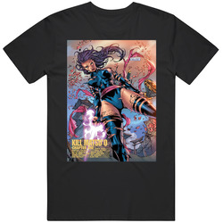 Psylocke Killing X Men Mutant Hero Popular Cartoon Character T Shirt Psylocke Killing X Men Mutant Hero Popular Cartoon Character T Shirt