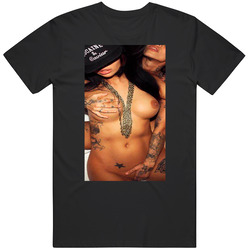 Swag Pin  Negra T Shirt