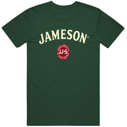 Jameson Irish Whisky Logo Drinking Beverage Apparel Men's T Shirt Jameson Irish Whisky Logo Drinking Beverage Apparel Men's T Shirt