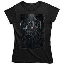Games Of Thrones Season 8 Arya Stark Iron Throne Distresses Ladies T Shirt Games Of Thrones Season 8 Arya Stark Iron Throne Distresses Ladies T Shirt