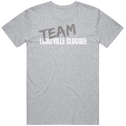 Team Louisville Slugger Baseball Sports Equipment Worn Look T Shirt