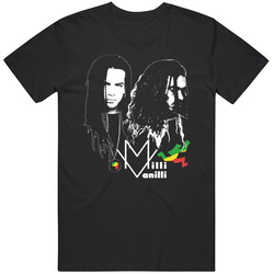Milli Vanilli Retro Music T Shirt