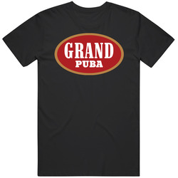 Grand Puba Philly Blunt Cigar Logo Parody T Shirt