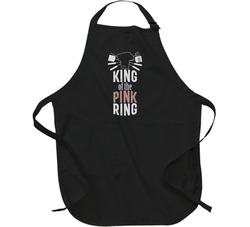 King Of The Pink Ring Funny Bbq Smoker Grilling Apron