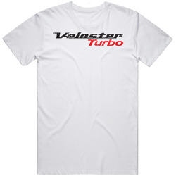 Veloster Turbo Auto Automobile Car Truck Motorcycle Parts Cool Distressed Style Brand Logo Emblem T Shirt