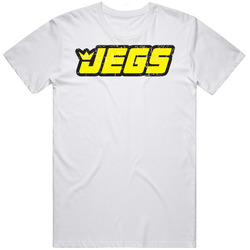 Jegs Automobile Car Truck Motorcycle Auto Parts Cool Distressed Style Brand Logo Emblem T Shirt