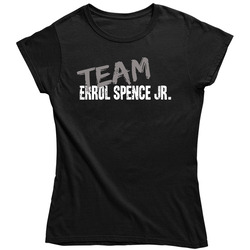 Team Errol Spence Jr. Boxing Fan Worn Look Sports Gift Ladies T Shirt