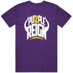 Minnesota Vikings Gruden Purple Reign Vikings Football T Shirt