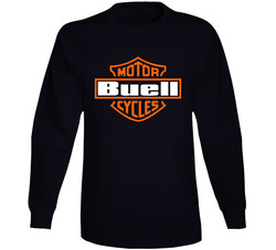 T-shirt Buell Motorcycles Racing Sports Mens Long Sleeve Tee Size S To 5xl Long Sleeve T Shirt