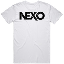 Nexo Automobile Car Truck Motorcycle Auto Parts Cool Distressed Style Brand Logo Emblem T Shirt