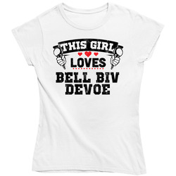 This Girl Loves Bell Biv Devoe Hip Hop Artist Fan Ladies T Shirt