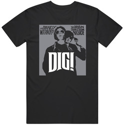 Dig Brian Jonestown Massacre Black T Shirt